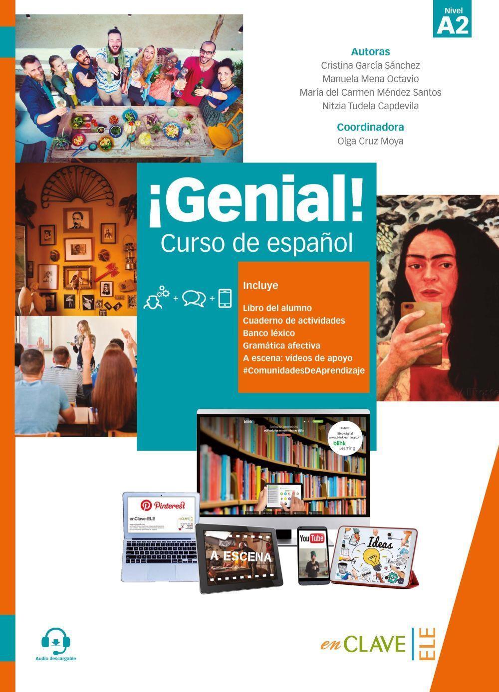 Cover: 9788416108787 | ¡Genial! A2 : curso de español | Cristina García Sánchez | Taschenbuch