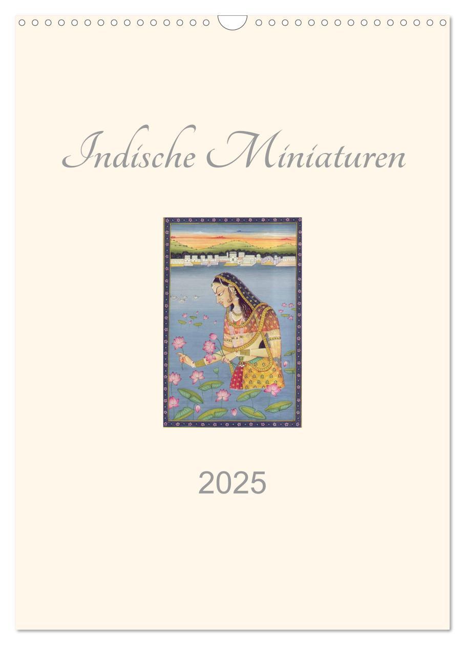 Cover: 9783435951253 | Indische Miniaturen (Wandkalender 2025 DIN A3 hoch), CALVENDO...