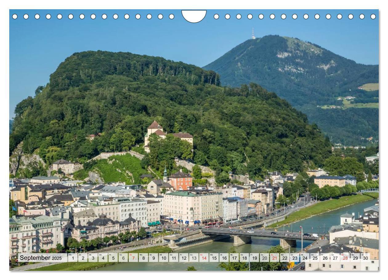 Bild: 9783435594795 | Charmantes Stadtherz SALZBURG (Wandkalender 2025 DIN A4 quer),...