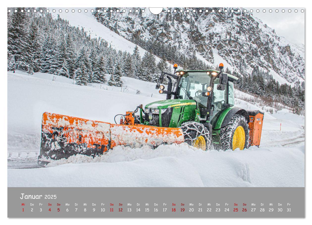 Bild: 9783435102778 | Landtechnik im Einsatz (Wandkalender 2025 DIN A3 quer), CALVENDO...