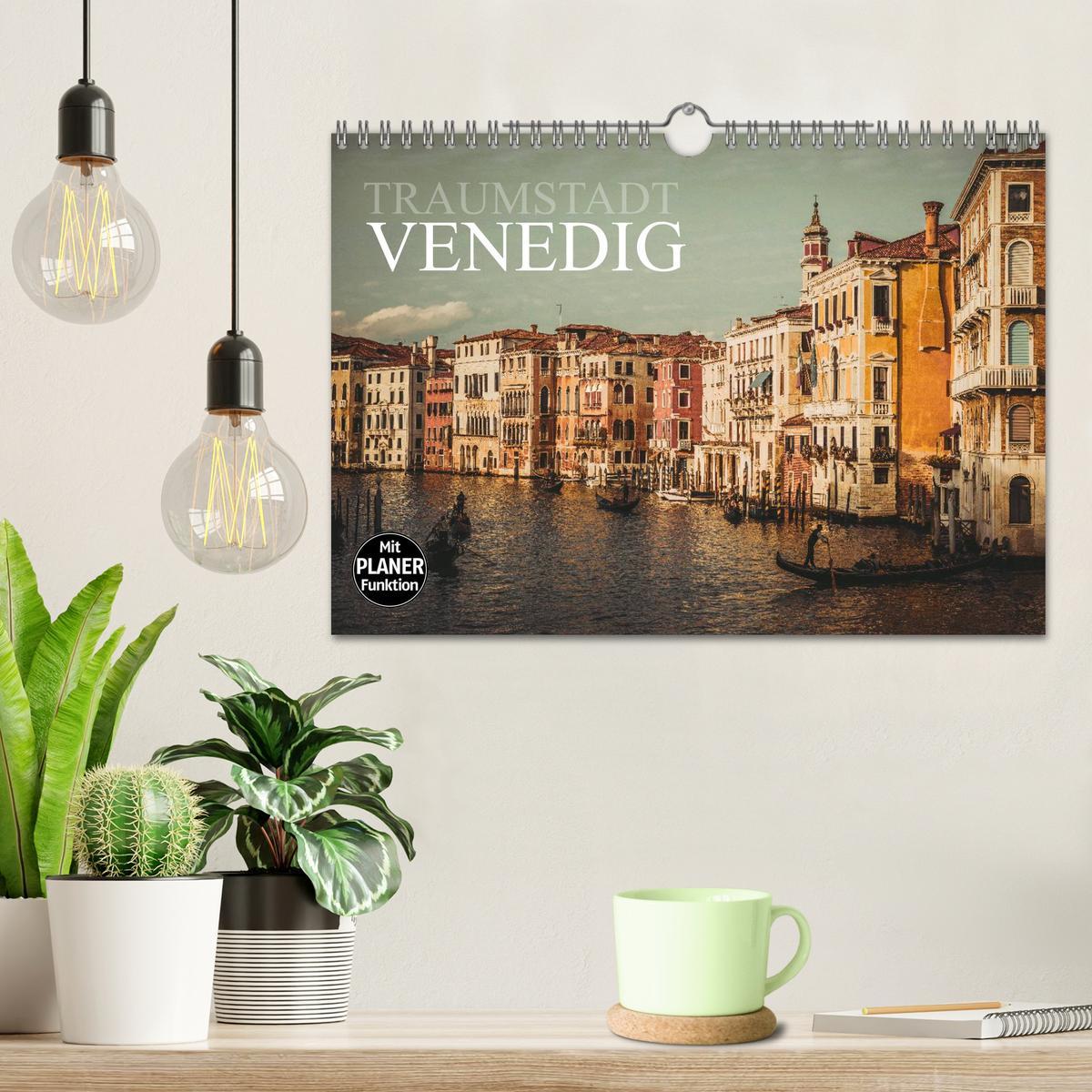 Bild: 9783435536290 | Traumstadt Venedig (Wandkalender 2025 DIN A4 quer), CALVENDO...