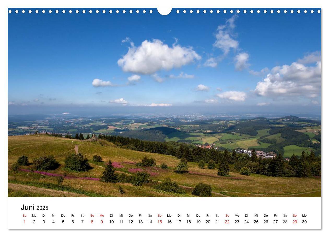 Bild: 9783435473014 | Die Rhön (Wandkalender 2025 DIN A3 quer), CALVENDO Monatskalender