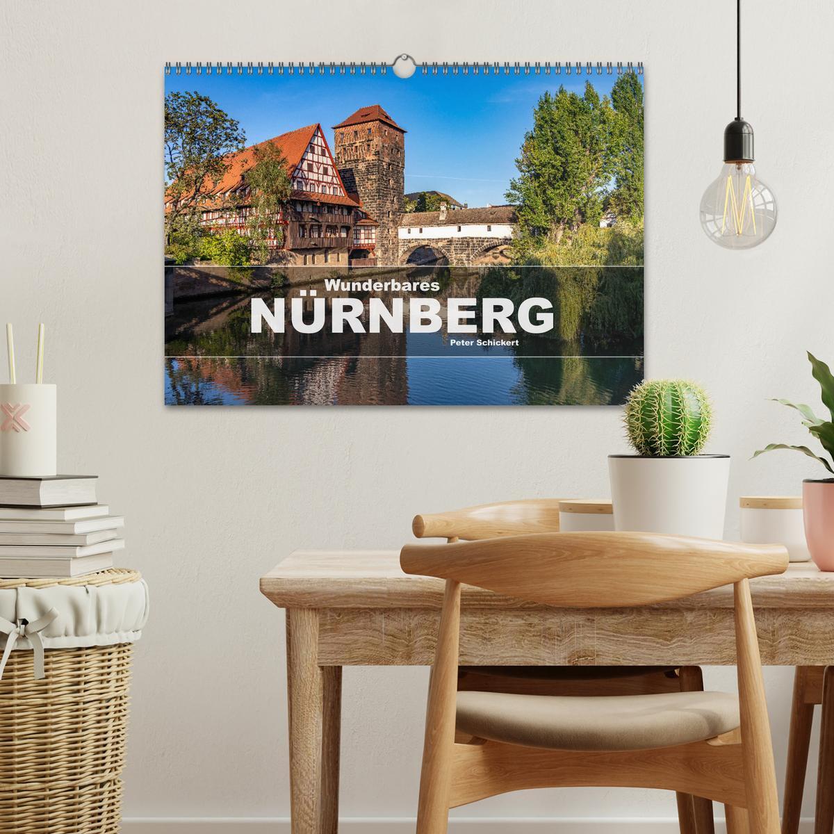 Bild: 9783383786532 | Wunderbares Nürnberg (Wandkalender 2025 DIN A3 quer), CALVENDO...