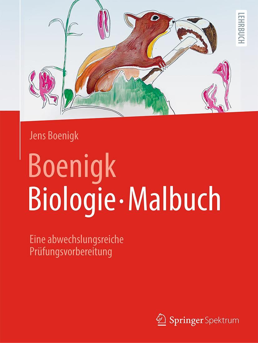 Cover: 9783662654620 | Boenigk, Biologie - Malbuch | Jens Boenigk | Taschenbuch | Paperback