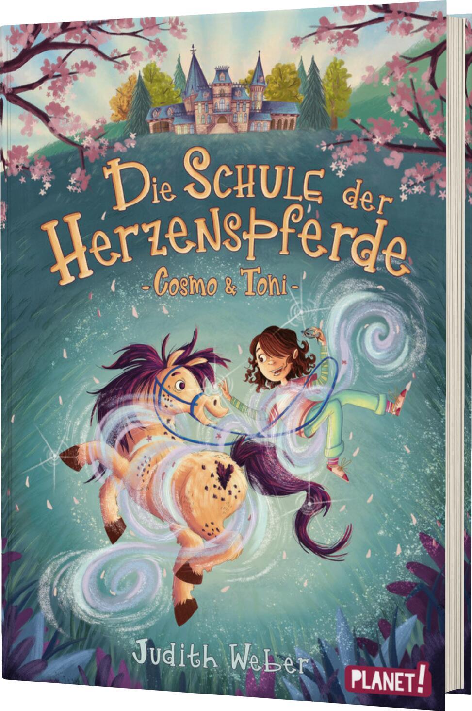 Cover: 9783522508063 | Die Schule der Herzenspferde 1: Cosmo &amp; Toni | Judith Weber | Buch