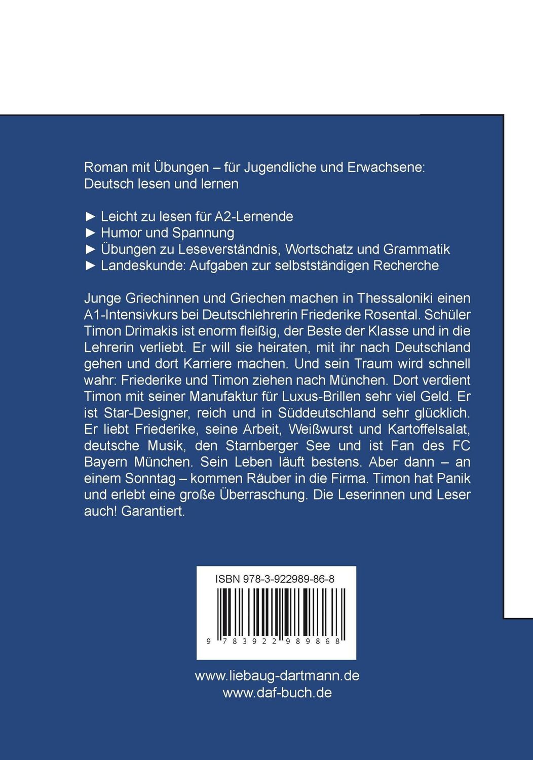 Rückseite: 9783922989868 | Der Sonntag des Schreckens | Claudia Peter | Broschüre | 48 S. | 2014