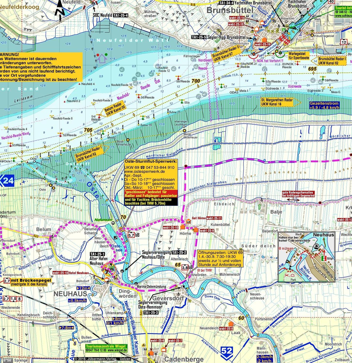 Bild: 9783929540741 | TourenAtlas TA1 Schleswig-Holstein-Unterelbe | Erhard Jübermann | Buch