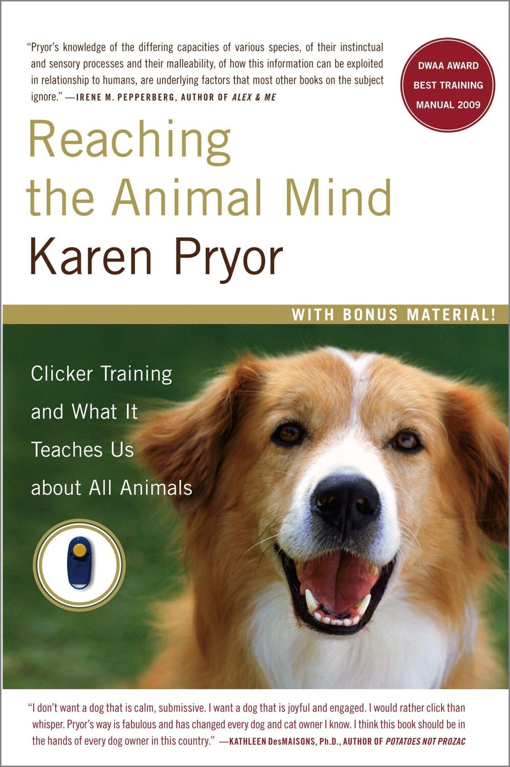 Cover: 9780743297776 | Reaching the Animal Mind | Karen Pryor | Taschenbuch | Englisch | 2010