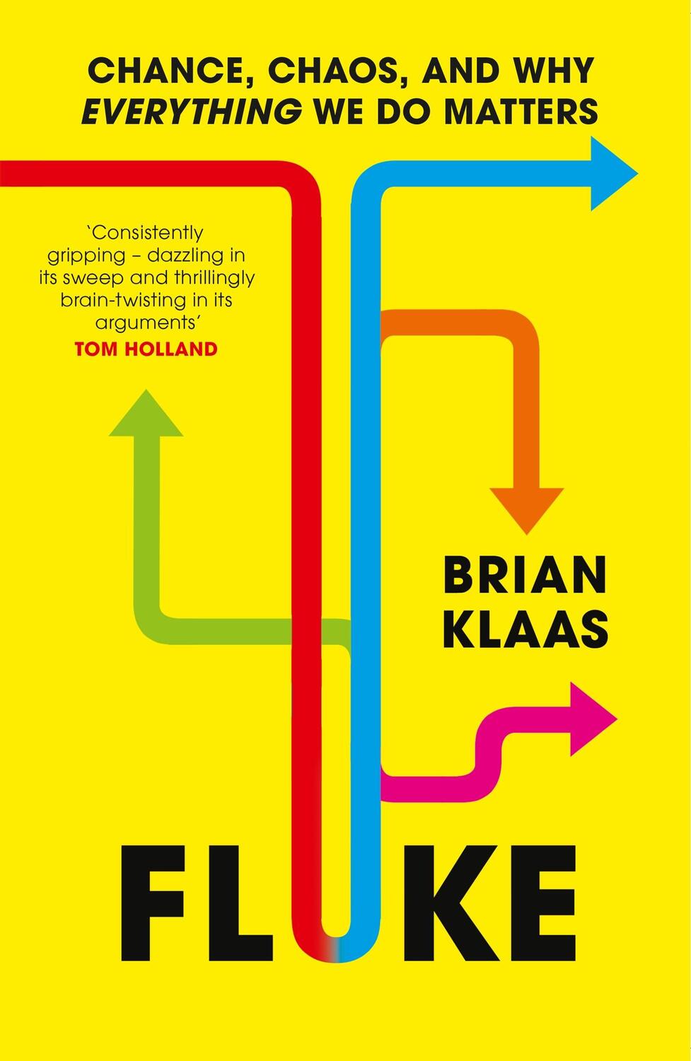 Cover: 9781399804516 | Fluke | Chance, Chaos, and Why Everything We Do Matters | Brian Klaas