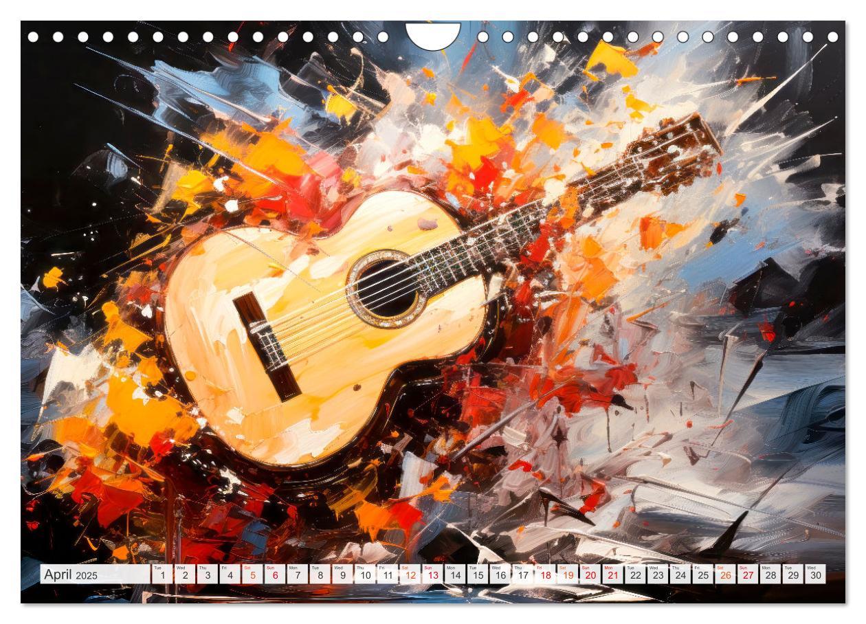 Bild: 9781325999873 | Musical Instruments CHARMING MODERN PRESENTATION (Wall Calendar...