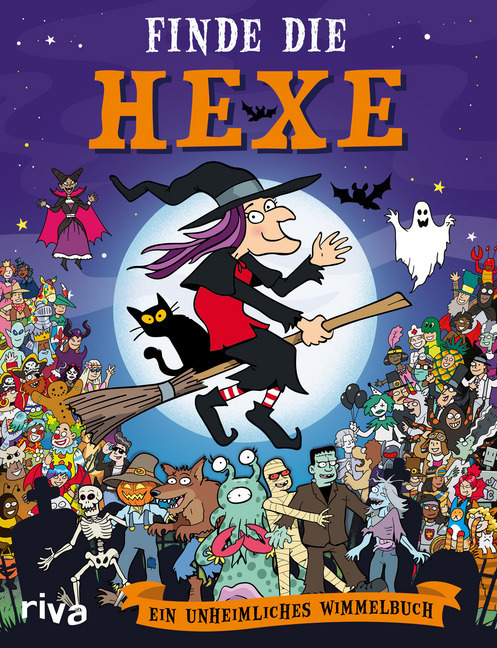 Cover: 9783742315595 | Finde die Hexe | Ein unheimliches Wimmelbuch | Chuck Whelon | Buch