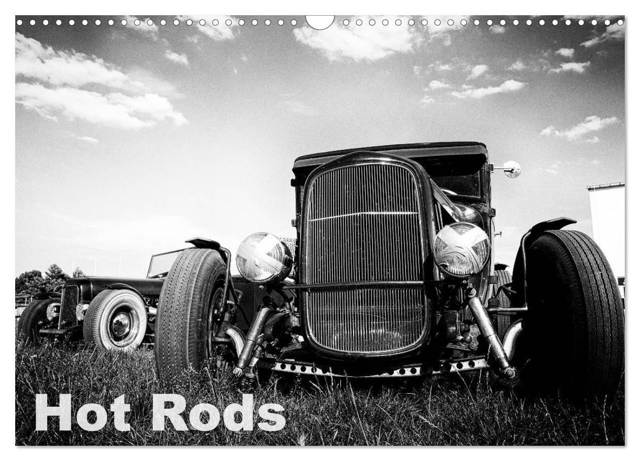 Cover: 9783435750580 | Hot Rods (Wandkalender 2025 DIN A3 quer), CALVENDO Monatskalender