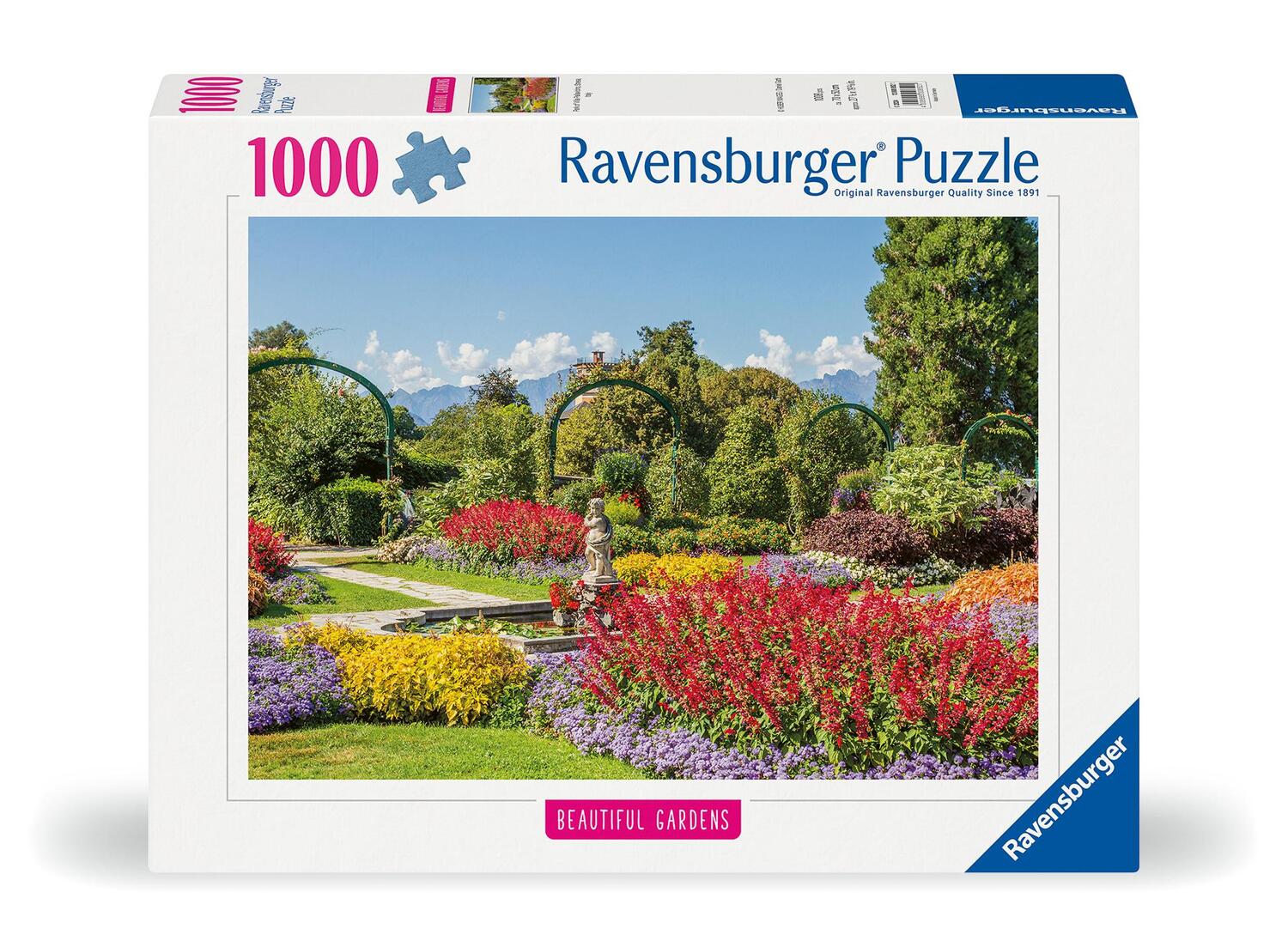 Cover: 4005555008521 | Ravensburger Puzzle 12000852, Beautiful Gardens - Park der Villa...