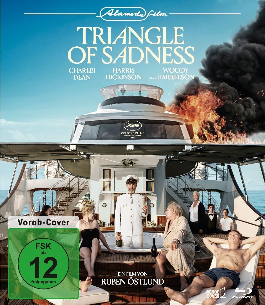 Cover: 4042564227468 | Triangle of Sadness, 1 Blu-ray | Ruben Östlund | Blu-ray Disc | 2023