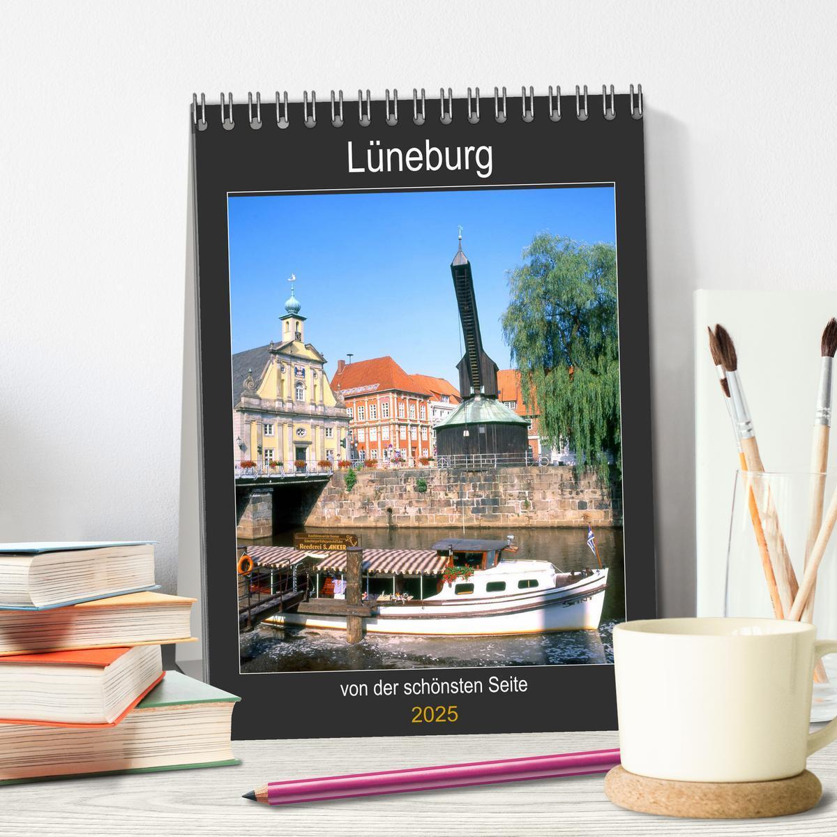 Bild: 9783435965847 | Lüneburg, von der schönsten Seite (Tischkalender 2025 DIN A5 hoch),...