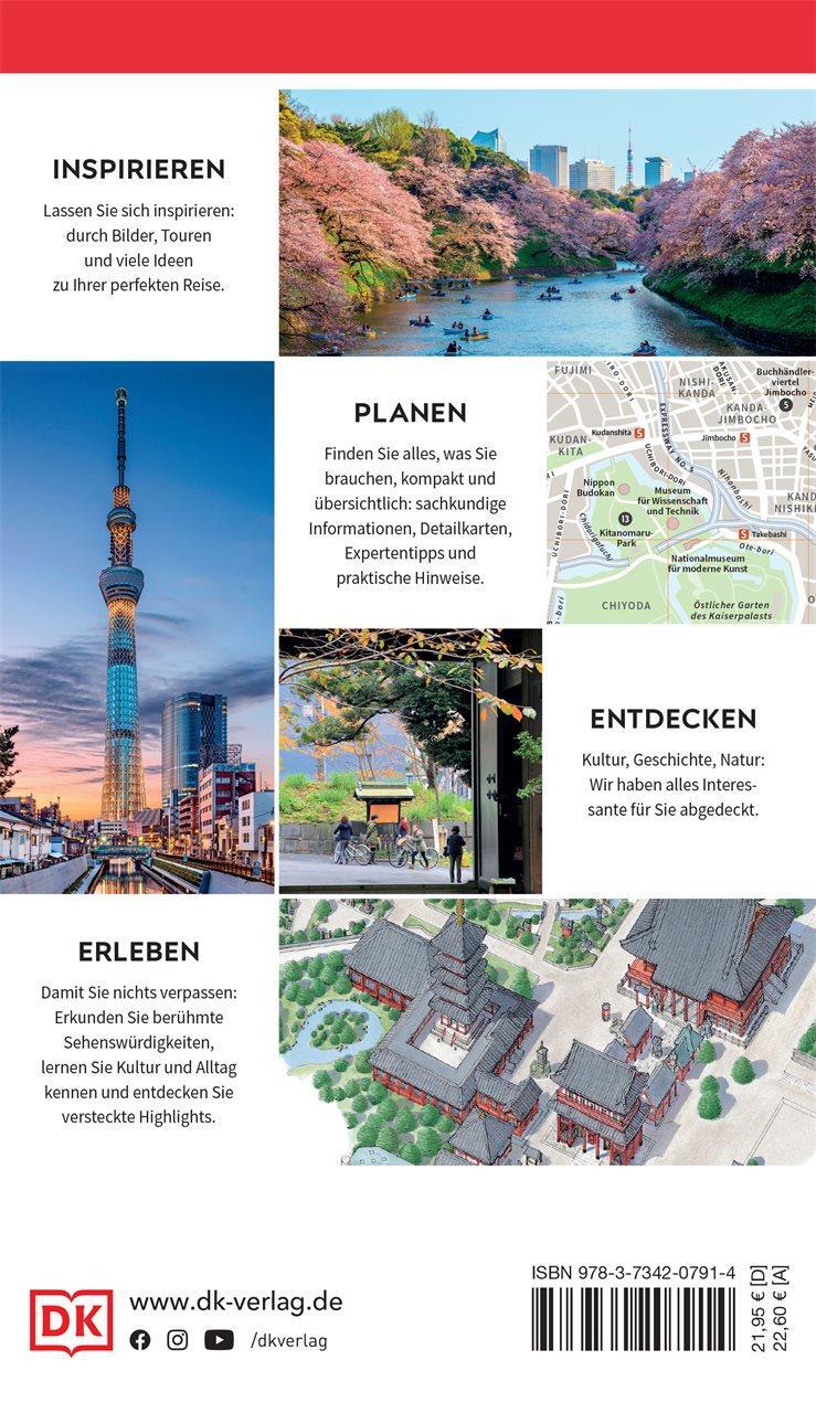 Rückseite: 9783734207914 | Vis-à-Vis Reiseführer Tokyo | DK Verlag - Reise | Taschenbuch | 208 S.