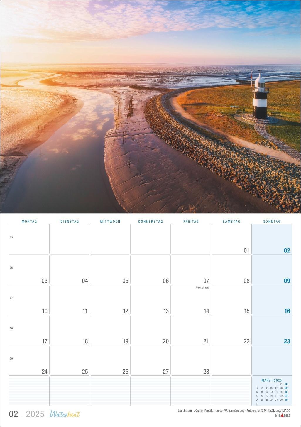 Bild: 9783964023506 | Waterkant Kalender 2025 | Eiland | Kalender | 13 S. | Deutsch | 2025