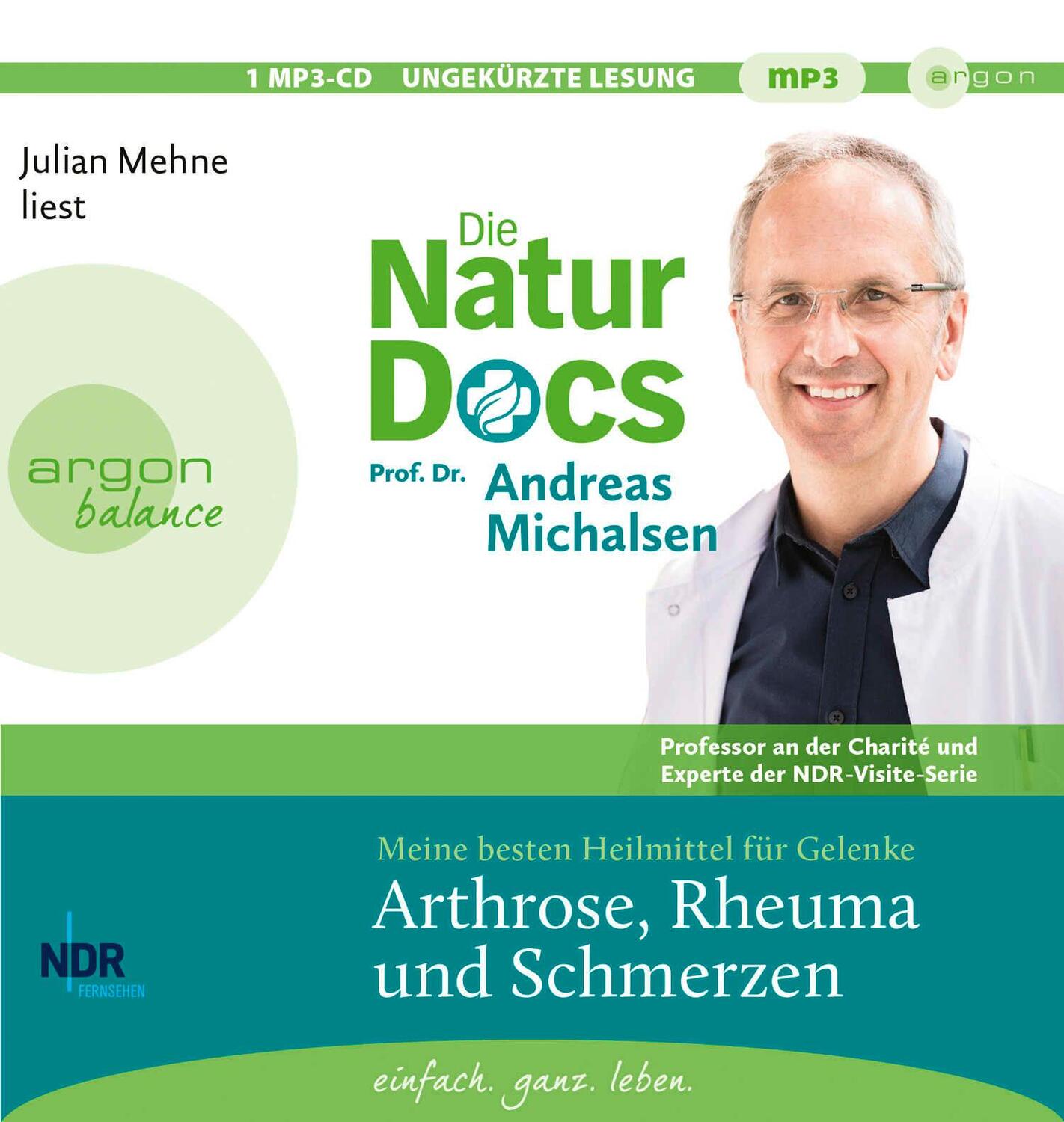 Cover: 9783839882580 | Die Natur-Docs - Meine besten Heilmittel für Gelenke. Arthrose,...