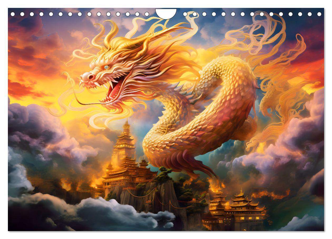 Bild: 9783383834004 | Drachen-Jahr - Kalenderplaner im Stile des chinesischen...