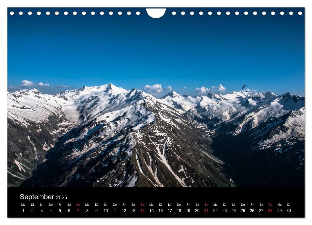 Bild: 9783435631315 | Paragliding - zwischen Himmel und Erde (Wandkalender 2025 DIN A4...