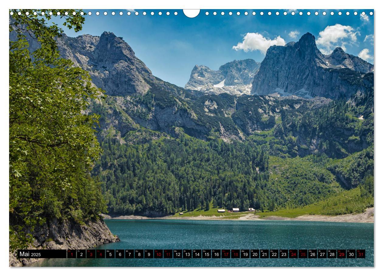 Bild: 9783435454310 | Seen - Berge - Salzkammergut (Wandkalender 2025 DIN A3 quer),...