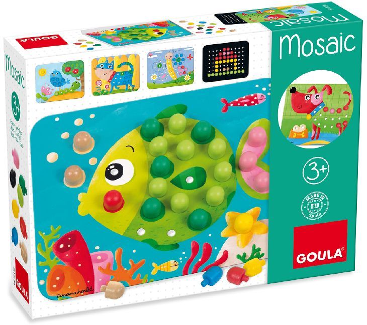 Cover: 8410446531365 | Mosaik Tiere (Kinderspiel) | Spiel | In Spielebox | D53136 | Deutsch