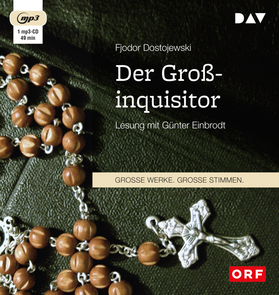 Cover: 9783742402097 | Der Großinquisitor, 1 Audio-CD, 1 MP3 | Fjodor M. Dostojewskij | CD