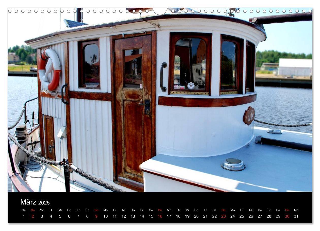 Bild: 9783435828296 | Boote (Wandkalender 2025 DIN A3 quer), CALVENDO Monatskalender | 2025