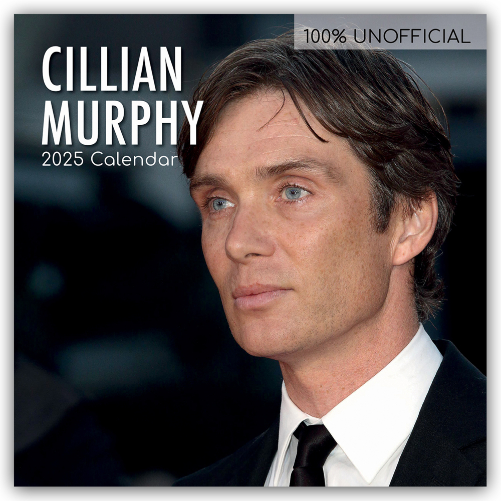 Cover: 9781835367711 | Cillian Murphy 2025 - 16-Monatskalender | Ltd | Kalender | 14 S.