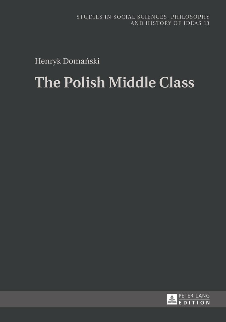 Cover: 9783631647264 | The Polish Middle Class | Henryk Doma¿ski | Buch | Englisch | 2015