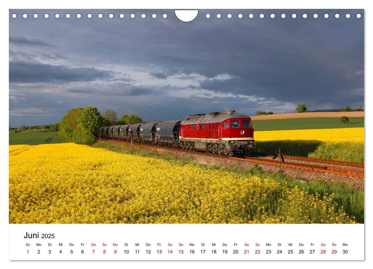 Bild: 9783435407941 | Unterwegs auf den Schienenwegen von Ostsachsen (Wandkalender 2025...