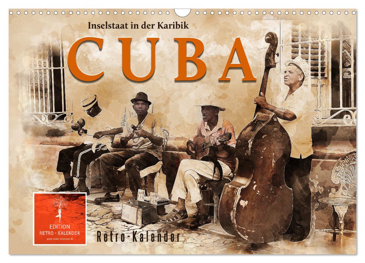 Cover: 9783435087198 | Cuba - Inselstaat in der Karibik (Wandkalender 2025 DIN A3 quer),...