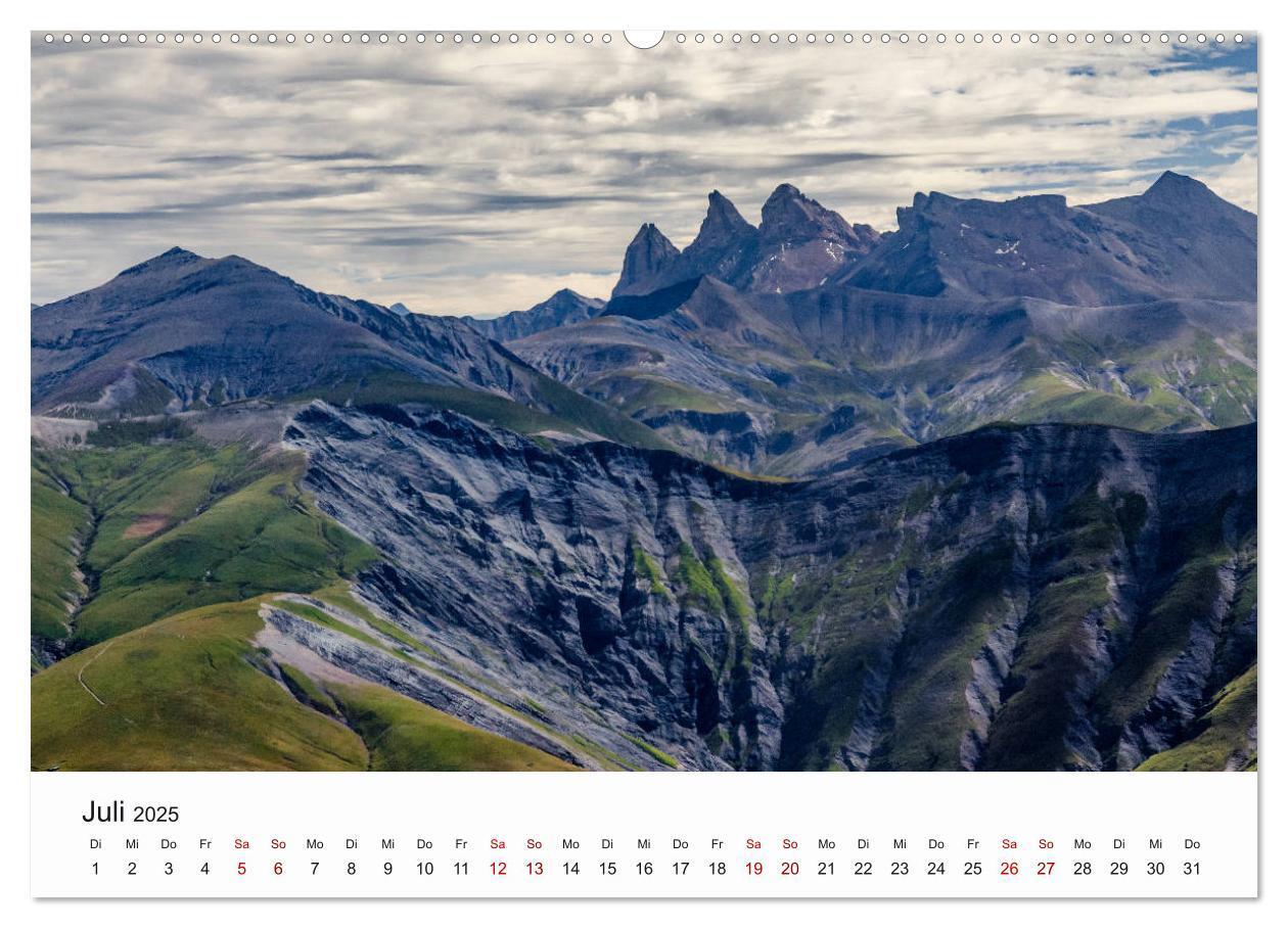 Bild: 9783435332878 | Die Alpen vom Himmel aus gesehen (hochwertiger Premium Wandkalender...