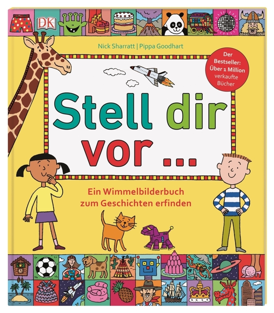 Cover: 9783831039425 | Stell dir vor ... | Ein Wimmelbilderbuch zum Geschichten erfinden