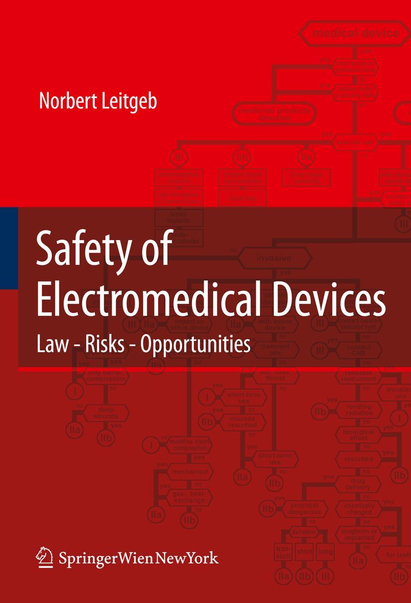 Cover: 9783211996829 | Safety of Electromedical Devices | Law - Risks - Opportunities | Buch