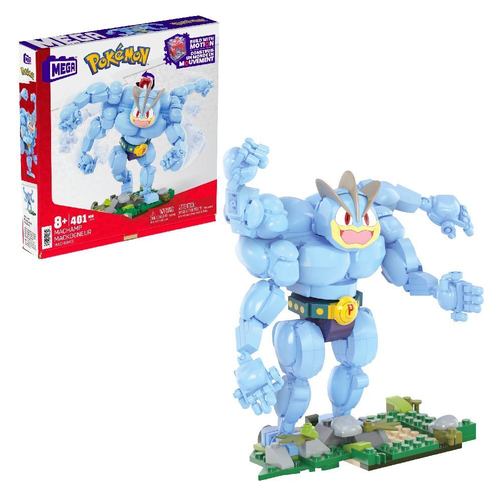 Bild: 194735190829 | MEGA Pokémon Machomei | Stück | Karton | HTH70 | Mattel