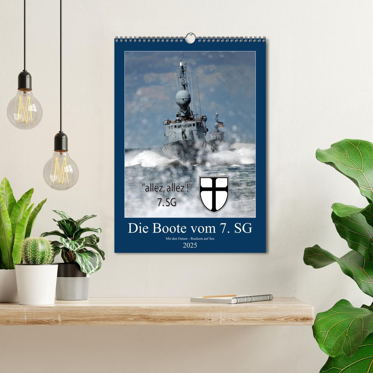 Bild: 9783435953226 | Die Boote vom 7. SG (Wandkalender 2025 DIN A3 hoch), CALVENDO...