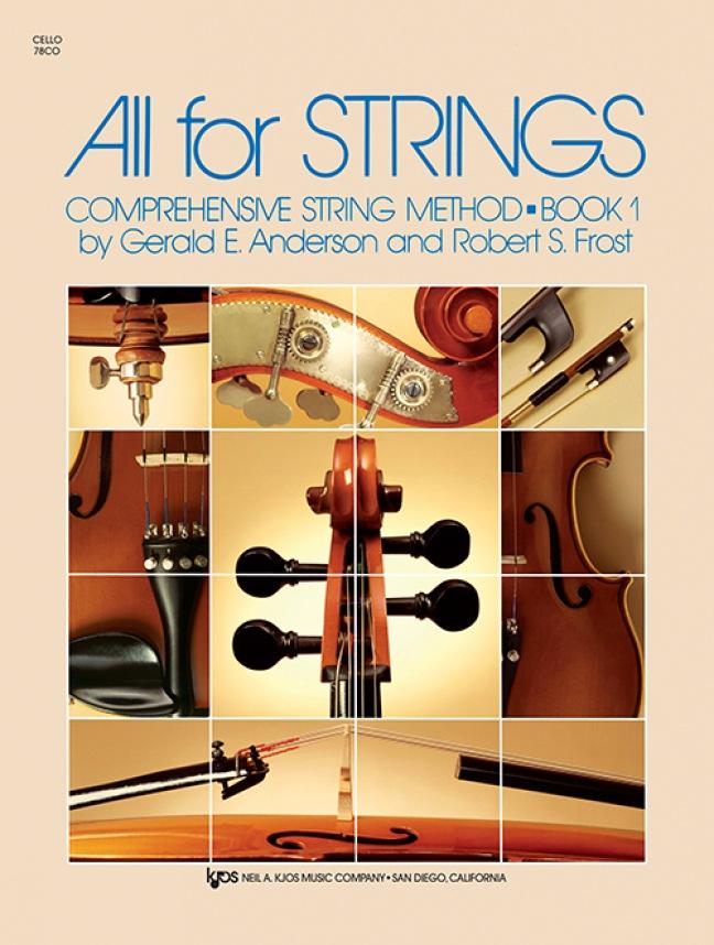 Cover: 9780849732249 | All for Strings Book 1 Cello | Gerald E. Anderson | Broschüre | Buch