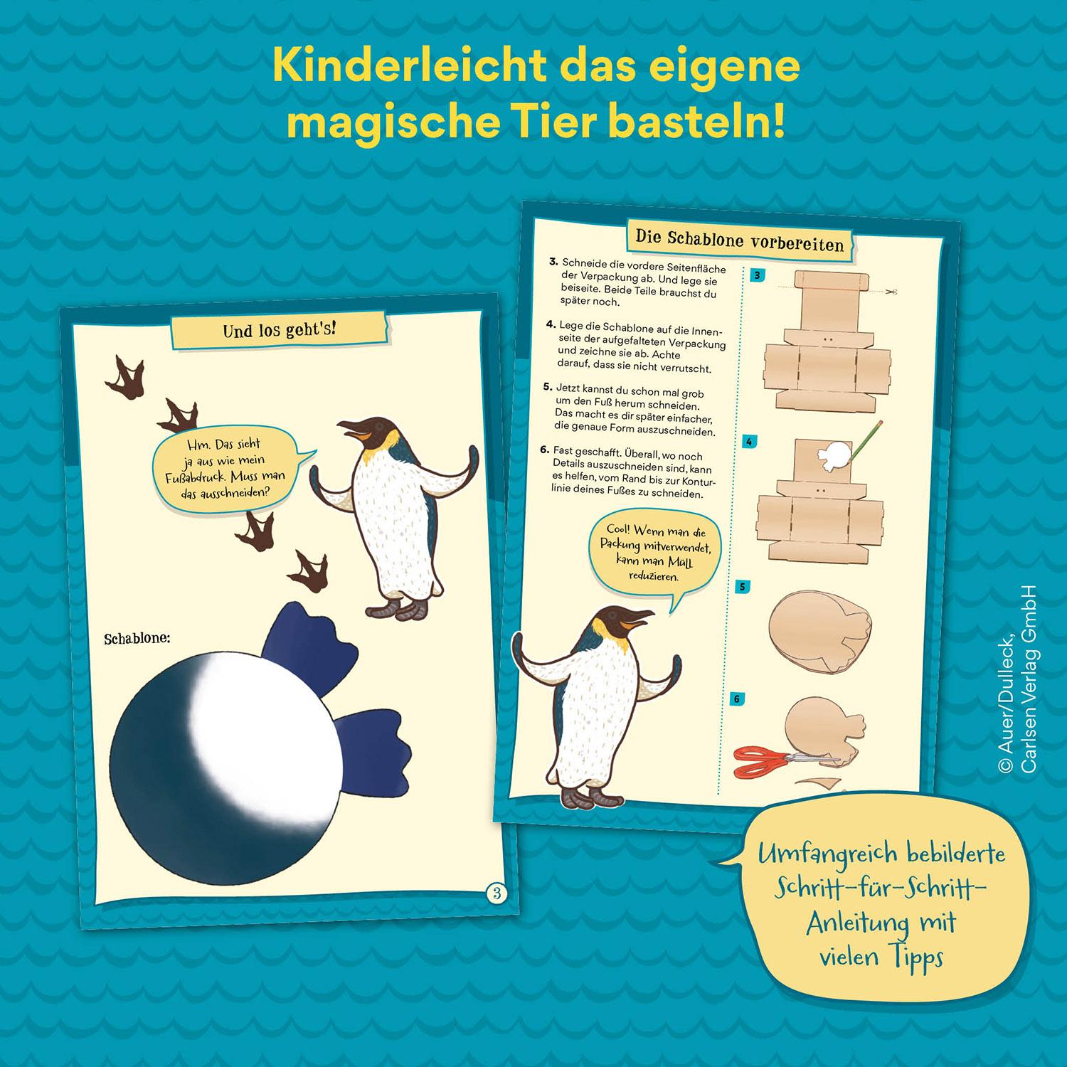 Bild: 4002051604660 | Die Schule der magischen Tiere - Gips-Spaß mit Juri | Bastel-Set