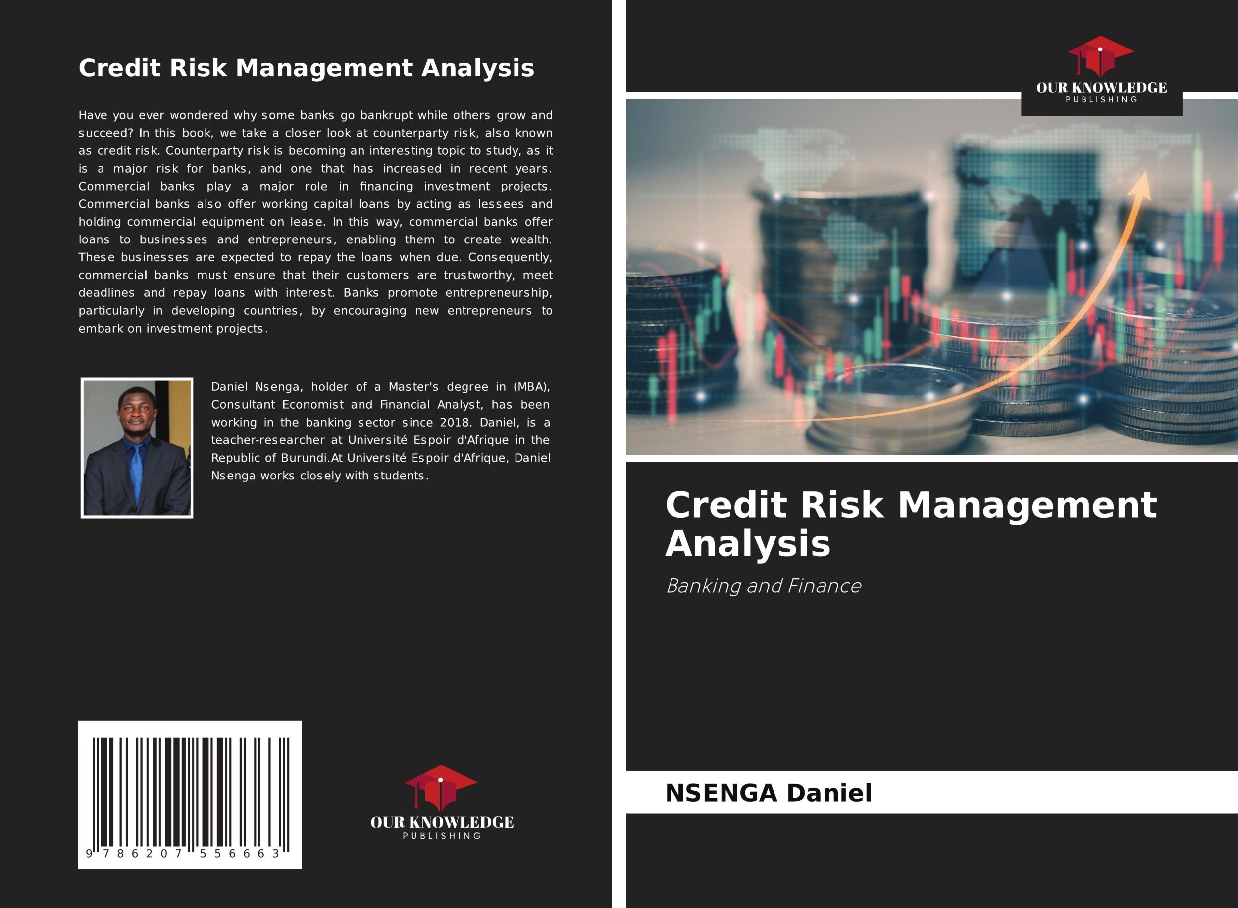 Cover: 9786207556663 | Credit Risk Management Analysis | Banking and Finance | Nsenga Daniel