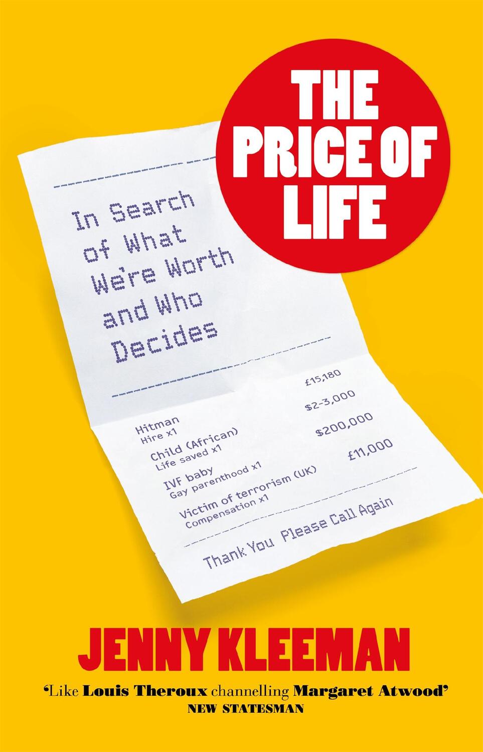 Cover: 9781035004966 | The Price of Life | In Search of What We're Worth and Who Decides