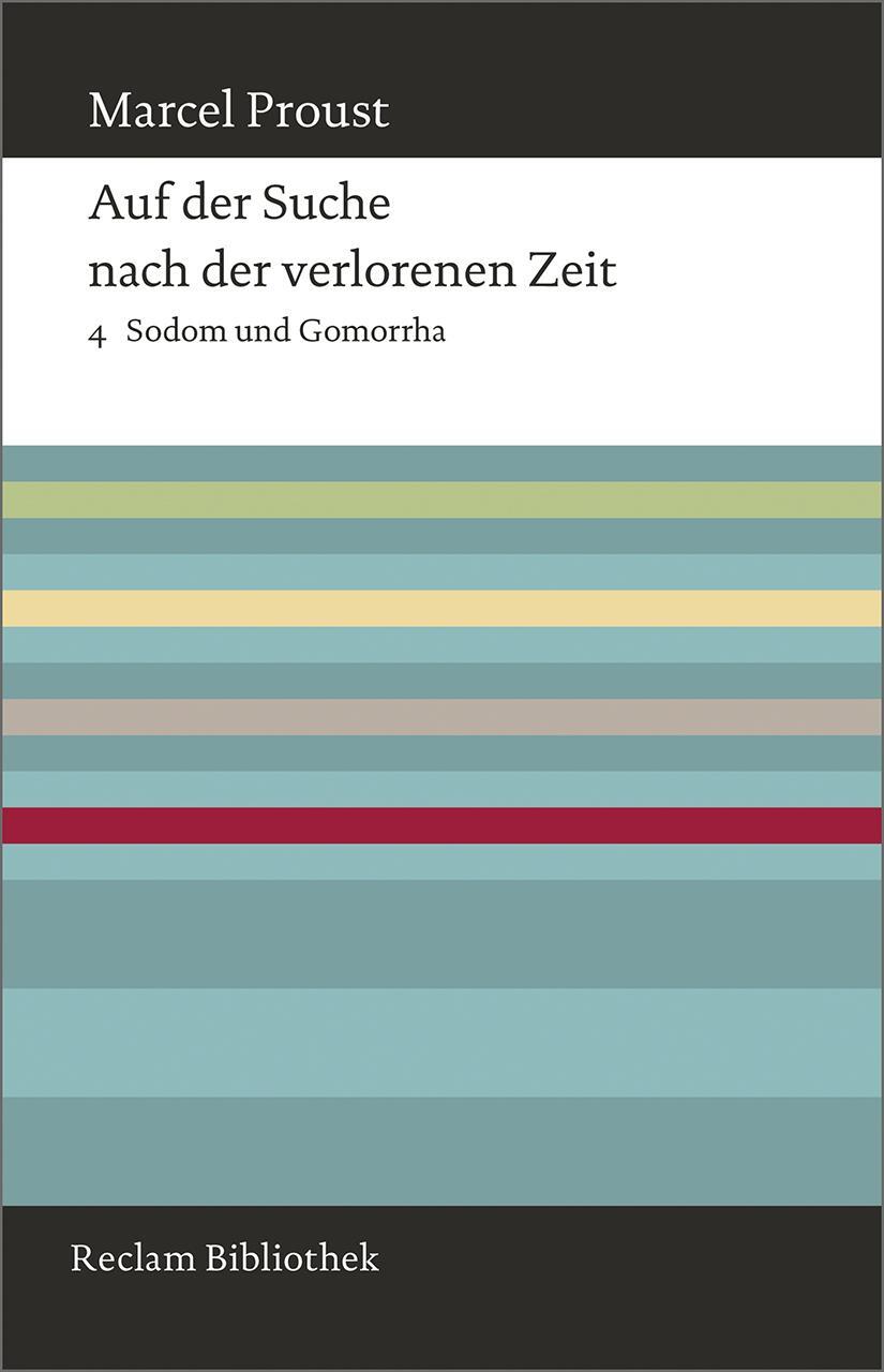 Cover: 9783150109038 | Auf der Suche nach der verlorenen Zeit. Band 4: Sodom und Gomorrha