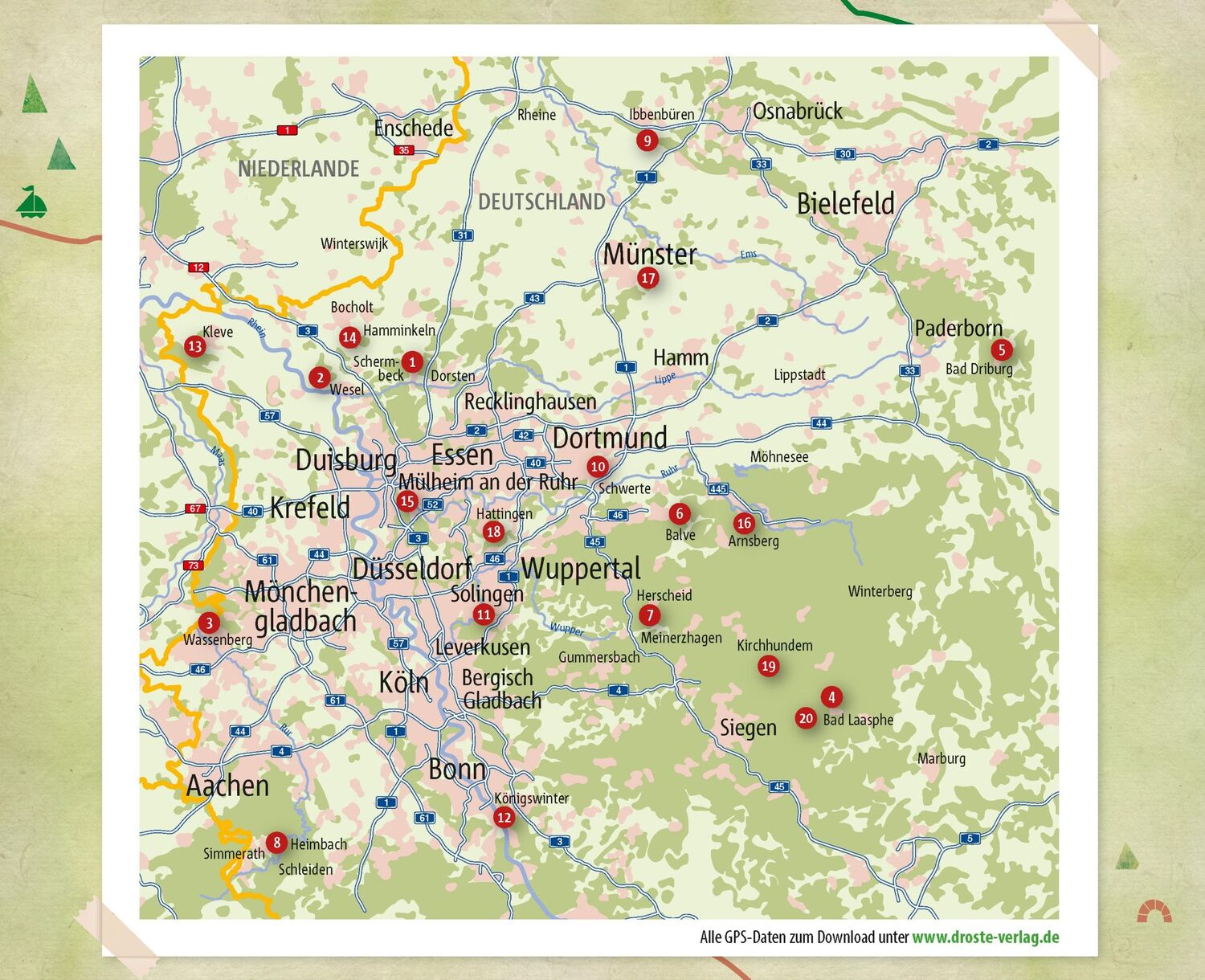 Bild: 9783770026531 | Nordrhein-Westfalen - Wälder | Wandern für die Seele | Sabine Hauke