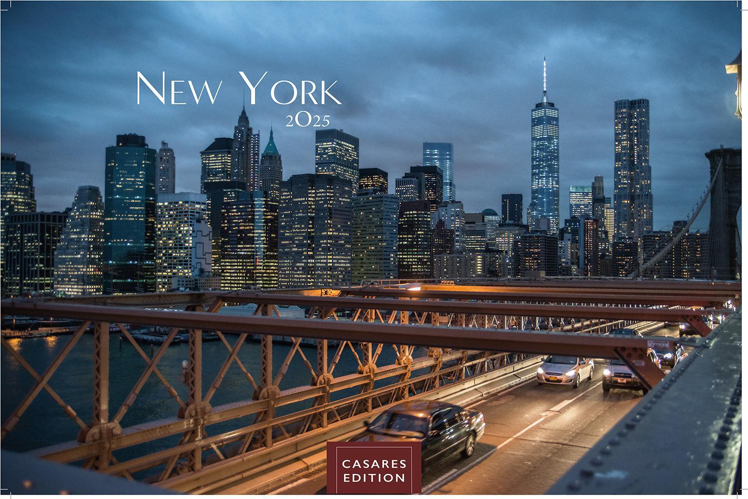 Cover: 9781835242797 | New York 2025 S 24x35cm | Kalender | 14 S. | Deutsch | 2025