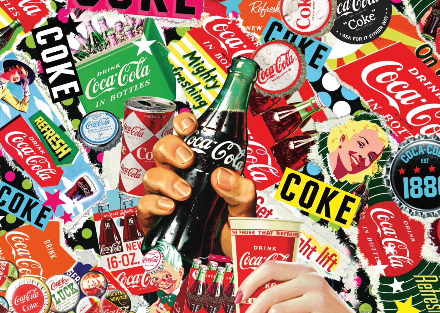 Bild: 4001504599164 | Coca Cola Motiv 4 (Puzzle) | Spiel | In Spielebox | 59916 | 2021