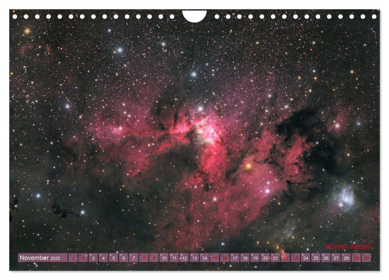 Bild: 9783457137291 | Deep Sky Kalender (Wandkalender 2025 DIN A4 quer), CALVENDO...