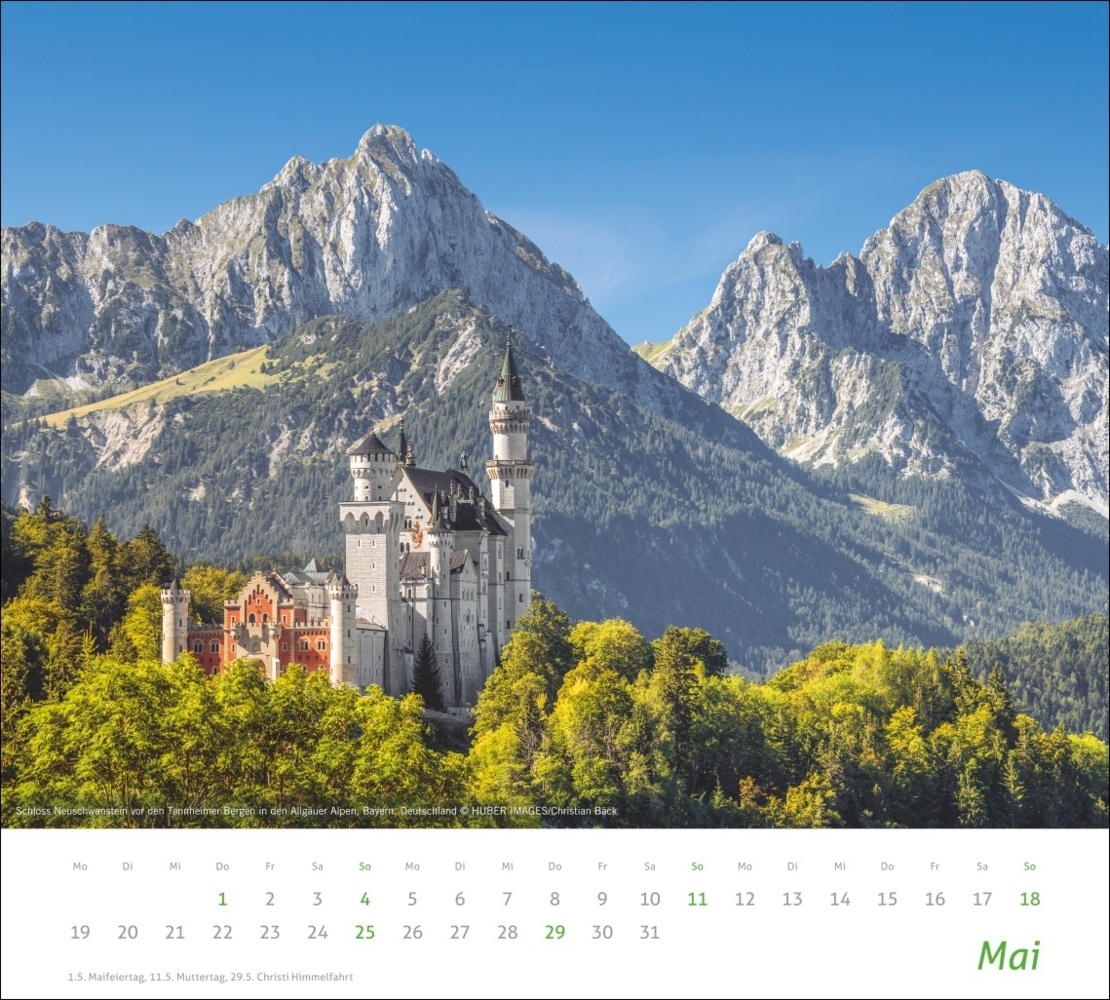 Bild: 9783756406883 | Alpen Bildkalender 2025 | Kalender | Spiralbindung | 14 S. | Deutsch