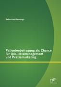 Cover: 9783842881358 | Patientenbefragung als Chance für Qualitätsmanagement und...