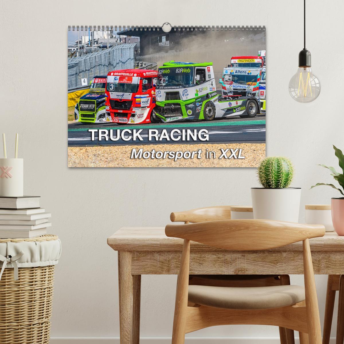 Bild: 9783383922558 | TRUCK RACING - Motorsport in XXL (Wandkalender 2025 DIN A3 quer),...