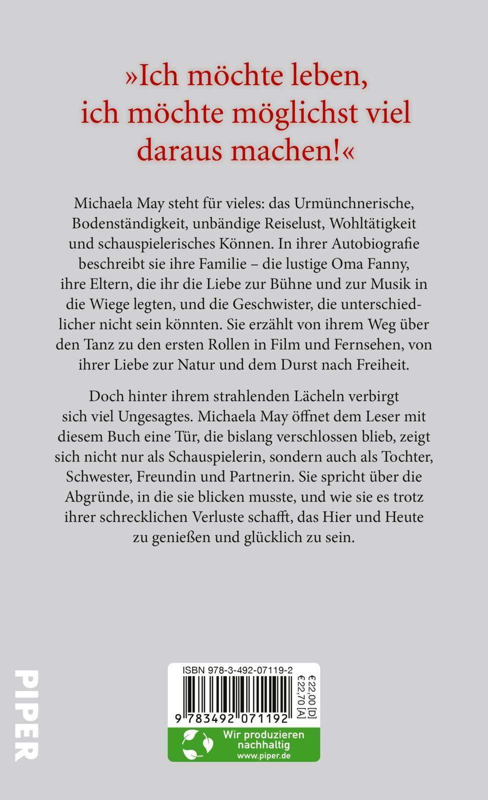 Rückseite: 9783492071192 | Hinter dem Lächeln | Michaela May | Buch | 256 S. | Deutsch | 2022